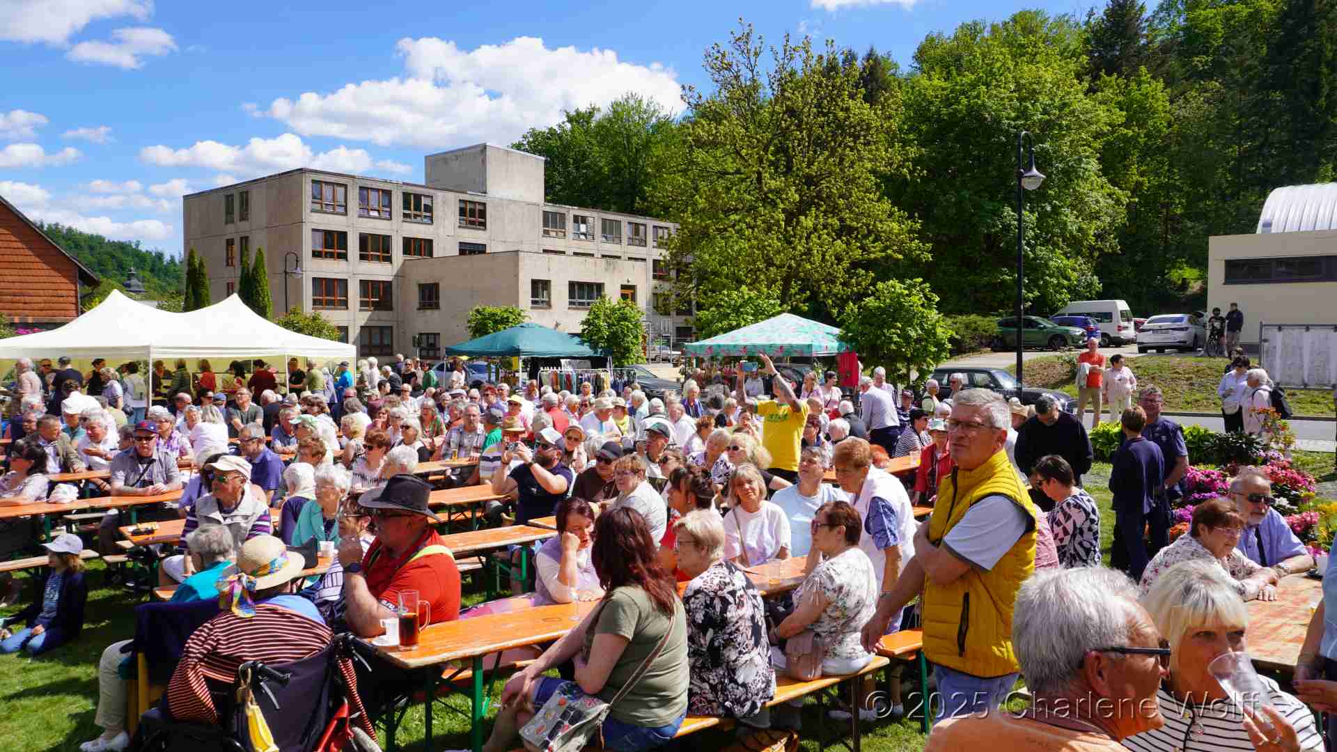 Festplatz im Rhododendrongarten